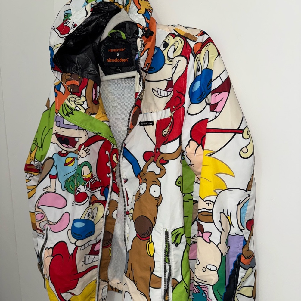 Nickelodeon Kids Cartoon Print Jacket